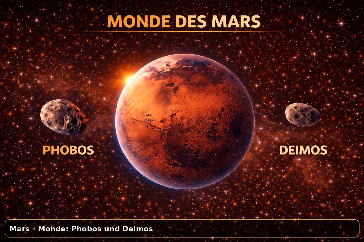 Phobos und Deimos