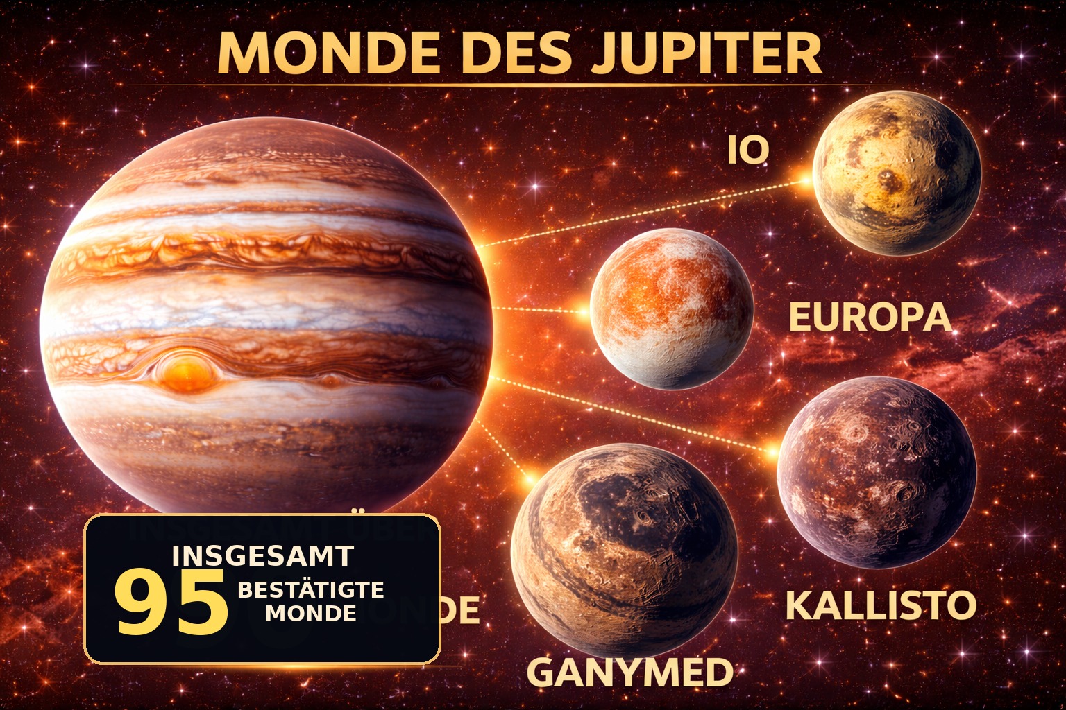 Wichtige Monde