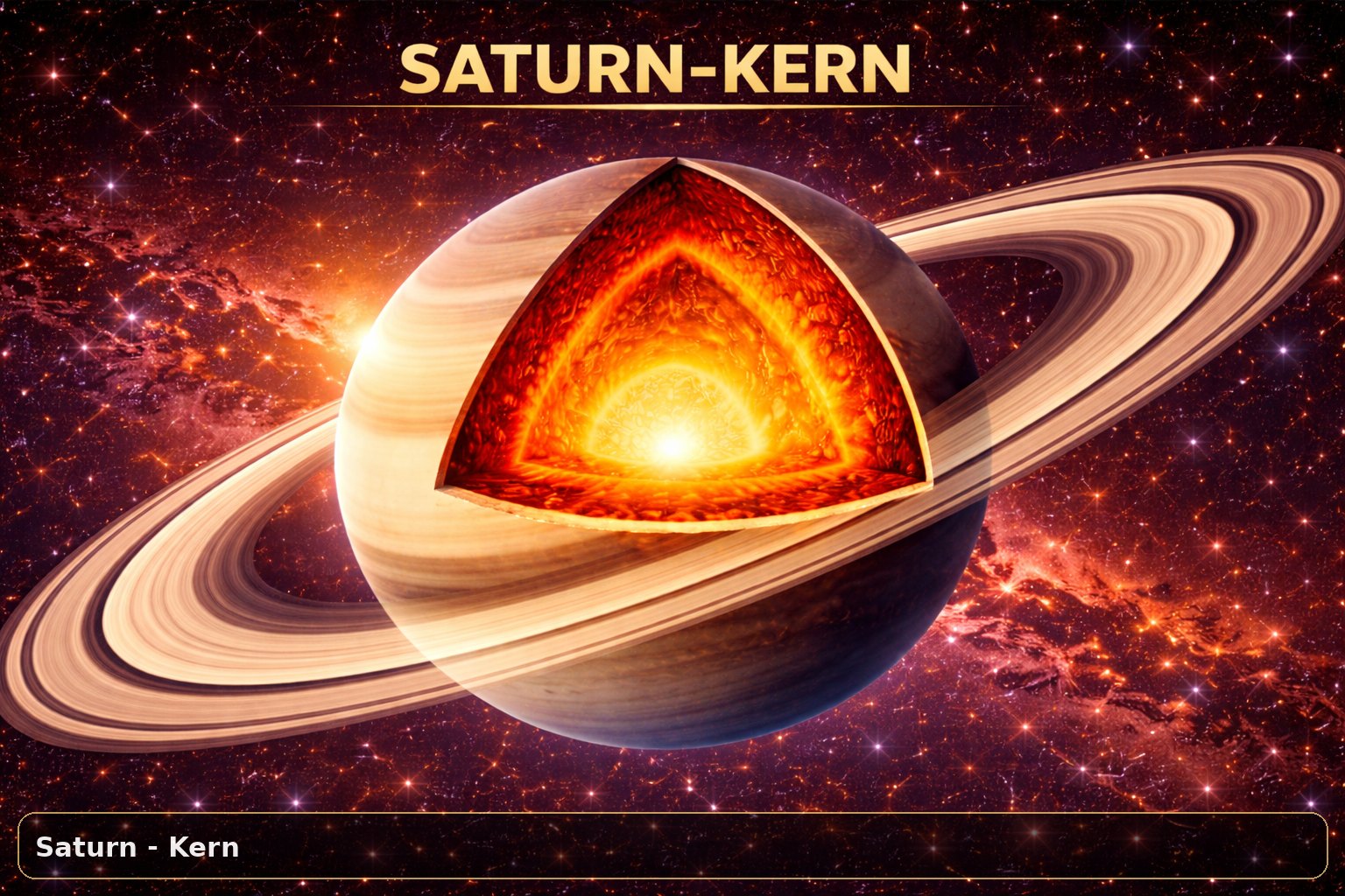 Der Kern des Saturn